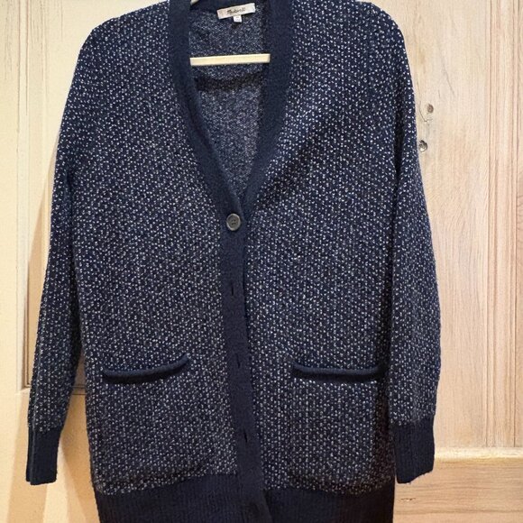 Madewell Blue Cardigan - Picture 4 of 5